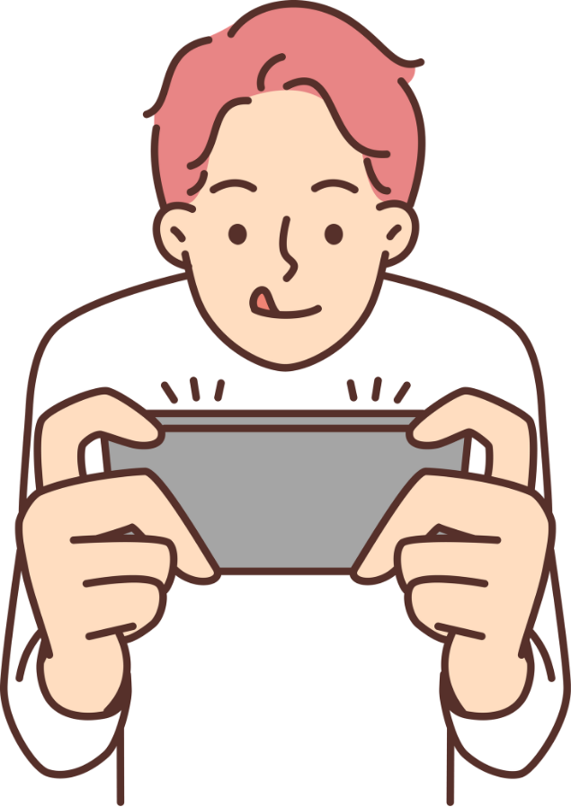 Illustrated board game session showing tabletop play